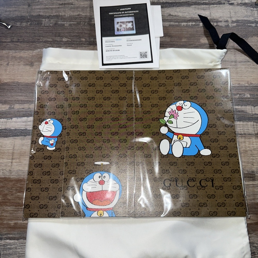 GUCCI x Doraemon Collaboration Japan  Memo Pad Special letter paper - 3 sizes